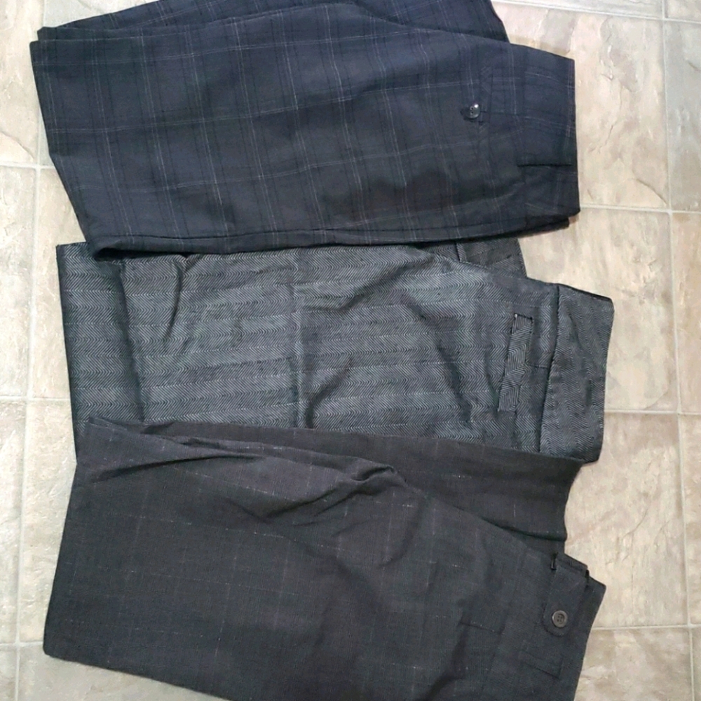 3 pairs of dynamite flared dress pants